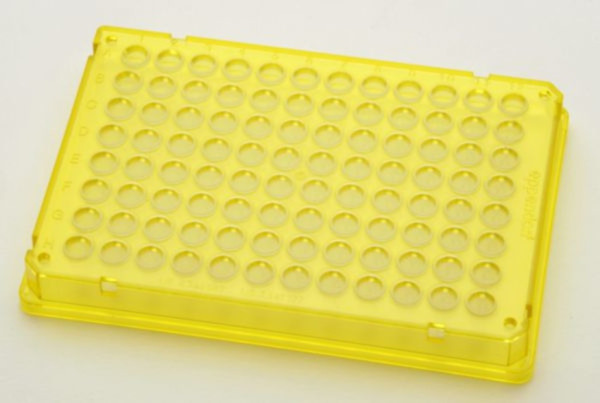 Eppendorf twin.tec PCR Plate 96, skirted, 150 µL, PCR clean, yellow, 300 plates
