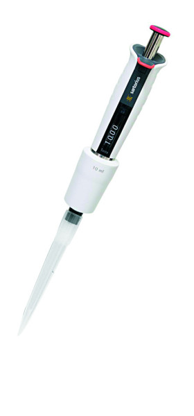 Sartorius Tacta Mech. Pipette, 1-ch, 1-10 ml - 28,5X8,0X5,0