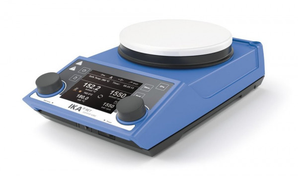 IKA RET control-visc white - Magnetic stirrer with heating, enamel plate