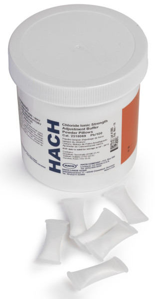 Hach Chloride Ionic Strength Adjustor (ISA) Powder Pillows, pk/100