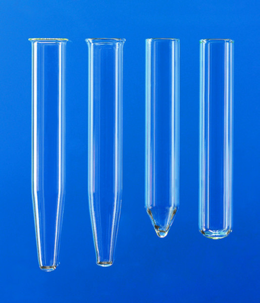 BRAND Centrifuge tube, AR-GLAS®, 11 ml, cone-point bottom rimlength ungrad. length 98 mm