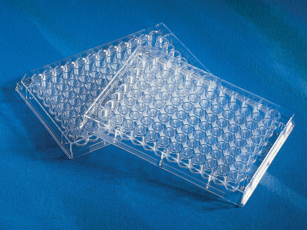 Corning® Half Area 96-well Clear Flat Bottom UV-Transparent Microplate, 25 per Bag, without Lid, Non