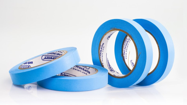 SP Bel-Art Write-On Blue Label Tape; 40yd Length,³/4 in. Width, 3 in. Core (Pack of 4)