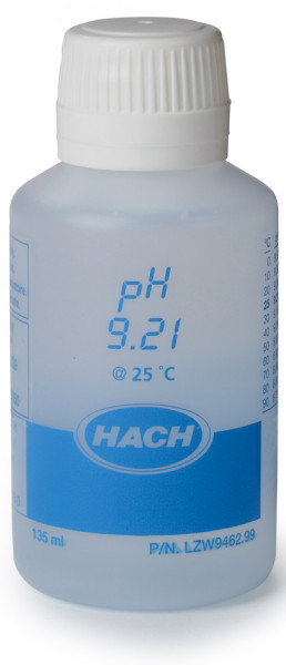 Hach pH buffer solution 9.21, 125 mL, COA via Download