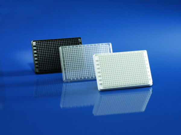BRANDplates®, 384-well, immunoGrade, PS,schwarz, F-Boden