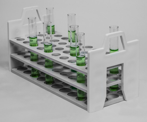 SP Bel-Art Stack Rack Test Tube Rack; For 13- 16mmTubes, 40 Places, Polypropylene