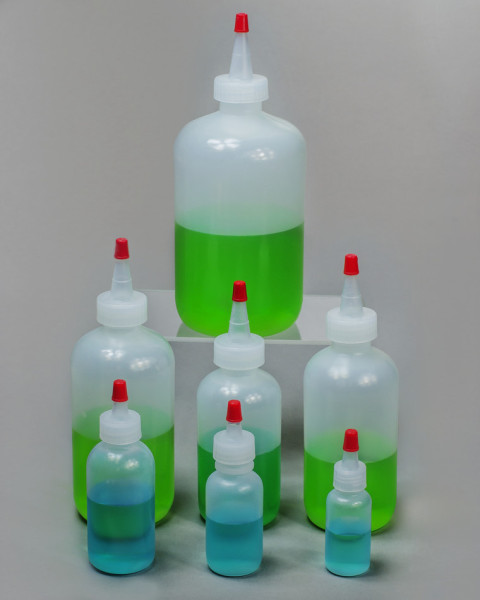SP Bel-Art Dispensing/Drop 500ml (16oz)Polyethylene Bottles; 28mm Closure (Pack of 12)