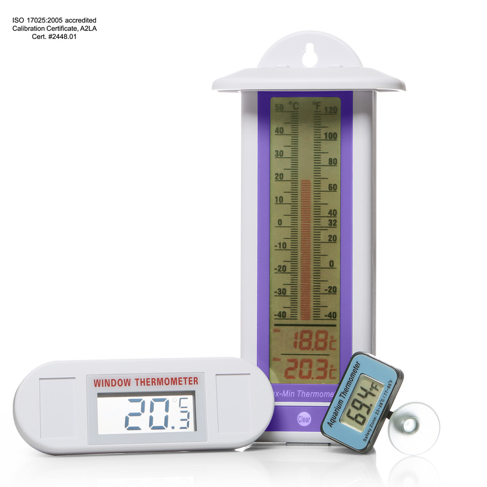 Durac Probeless Electronic Window Thermometer;-10/50C Lab