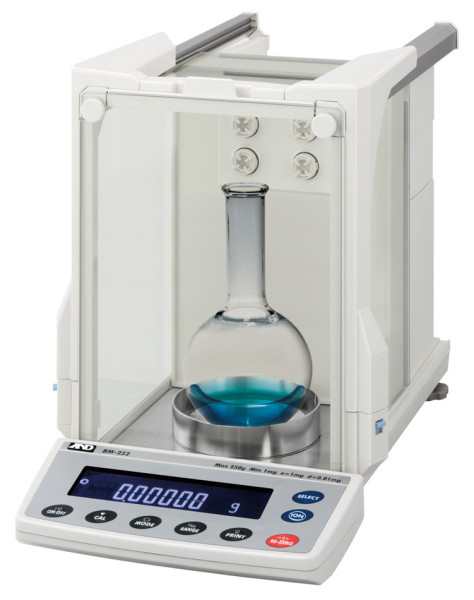 A&D Weighing Semi-Micro Analytical Balance BM-252, 250g x 0,01mg