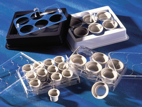 Corning® Netwell Reagent Tray, Black, Nonsterile