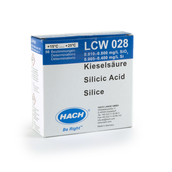 Hach Kieselsäure Pipettier-Test 0,01-0,8 mg/L SiO2