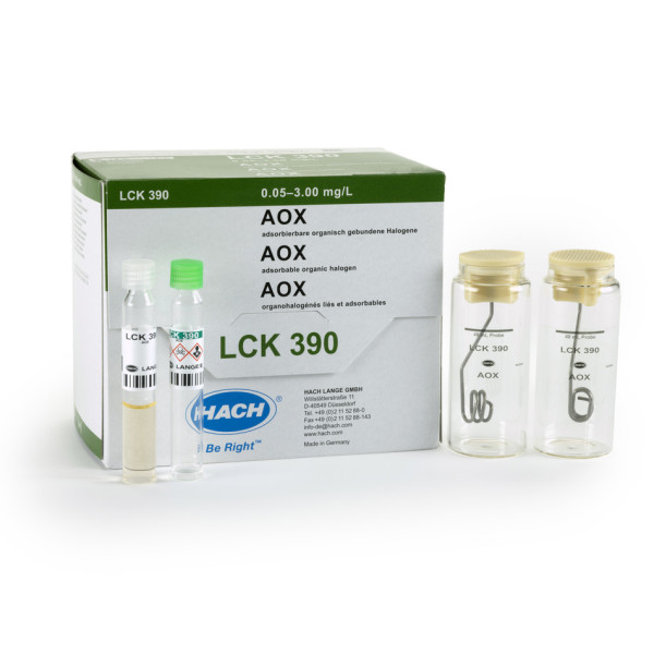 Hach AOX Küvetten-Test 0,05-3,0 mg/L, 24 Bestimmungen
