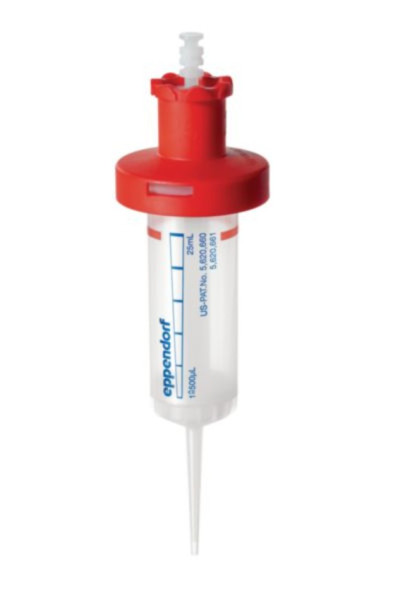 Eppendorf Combitips advanced®, PCR clean, 25 mL, red, 100 pcs.