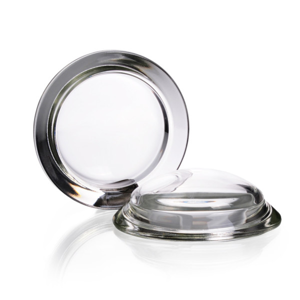 DWK DURAN® Blanks for lids, flat flange, low form, unground, DN 100